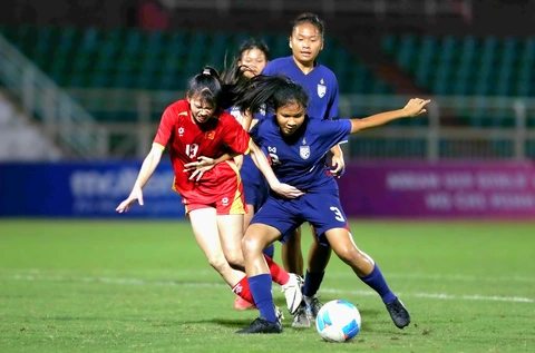 U19 nữ Việt Nam lần thứ 4 thất bại ở chung kết Đông Nam Á trước Thái Lan 1-3