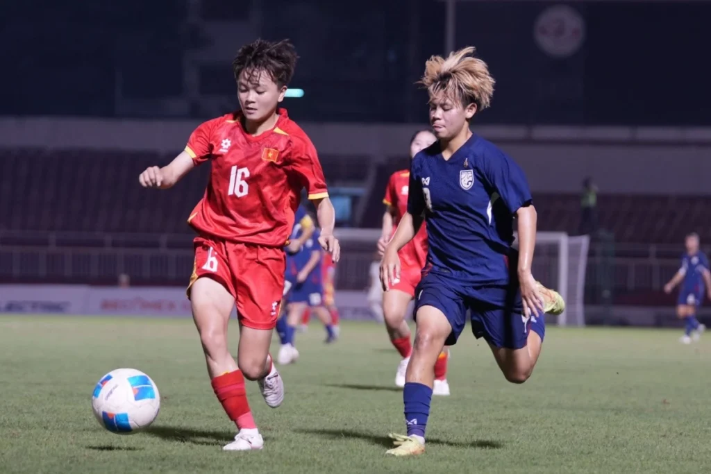 Việt Nam lần thứ 4 thất bại trong trận chung kết U19 nữ Đông Nam Á trước Thái Lan