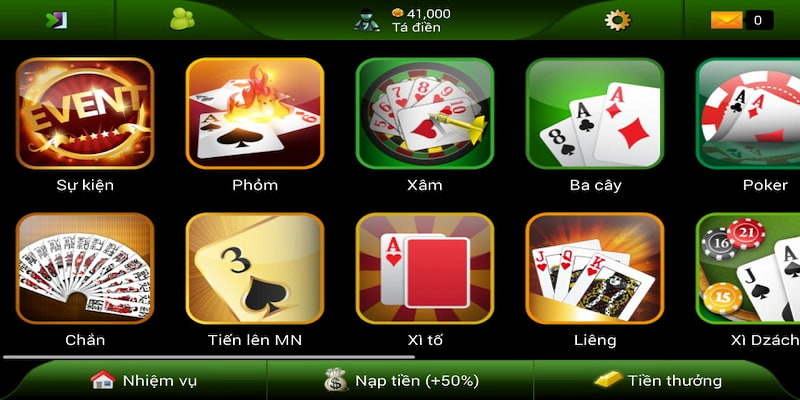 Ưu Đãi Game Bài Hot Tại Bongvip